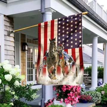 Discover Harness Racing Flag