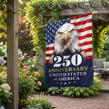 Discover Flagwix American Flag - 250 Anniversary 1776 2026 United States Of America Patriotic Eagle