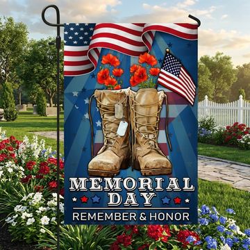 Discover Memorial Day Veteran Remember and Honor Flag