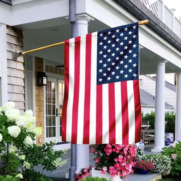 Discover American Flag – Classic Double-Sided Patriotic Flag for House & Garden