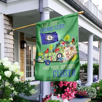 Discover My Old Kentucky Home Flag