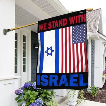 Discover We Stand With Israel American Israeli Flag