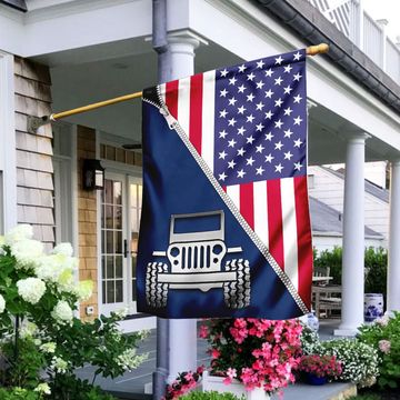 Discover Jeep American Flag