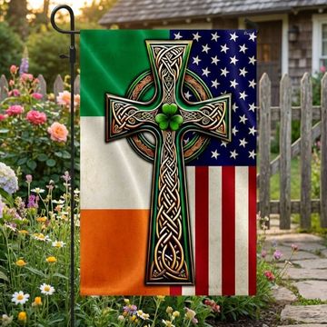 Discover FLAGWIX  Irish Celtic Knot Cross St. Patrick's Day Flag