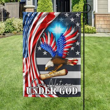 Discover One Nation Under God Patriot Eagle We The People Flag