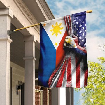Discover Filipino American Flag