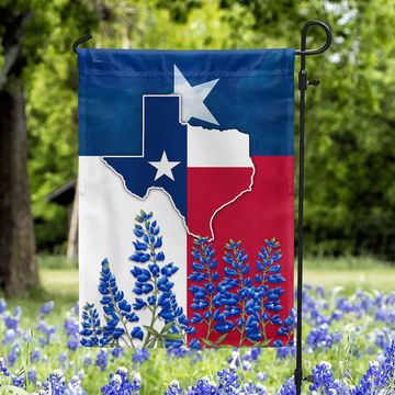 Discover Texas Bluebonnet Flag MLN1111Fv1