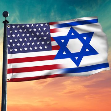 Discover Jewish Flag American Jewish Israel Grommet Flag