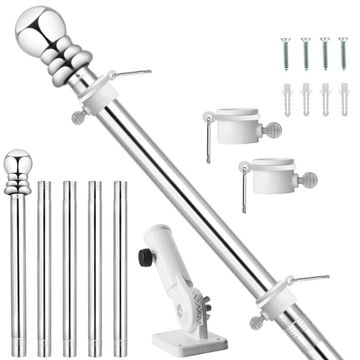 Discover FLAGWIX Wall Mounted Flagpole For House Outside