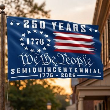 Discover Flagwix American Flag - America 250th Anniversary We The People Grommet Canvas Flag