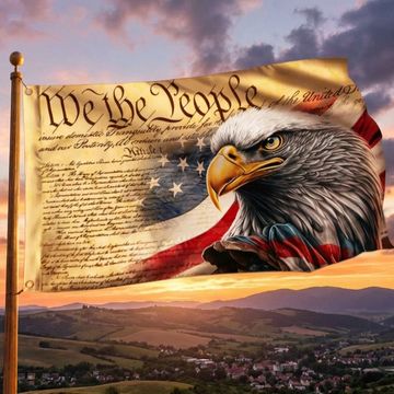 Discover Flagwix American Flag - Veterans Day Flag - We The People Patriotic Eagle Grommet Flag – Independence Day Decor