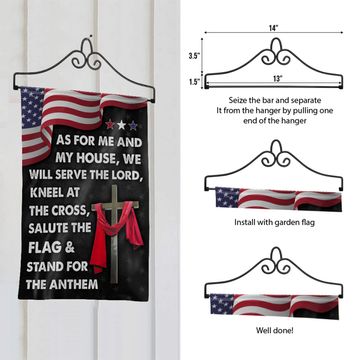 Discover Flagwix Garden Flag Wall Hanger (Ideal for Flag/Banner with Width Smaller than 13