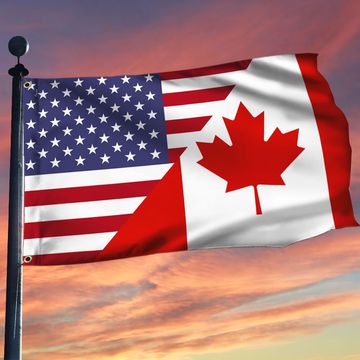 Discover Canada America Friendship Grommet Flag