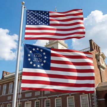 Discover FLAGWIX Betsy Ross 1776 2026 American Grommet Flag