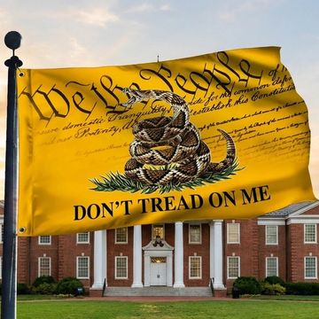 Discover Gadsden Don't Tread On Me We The People Grommet Flag
