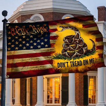 Discover Don't Tread On Me Gadsden Grommet Flag 3-Day Shipping