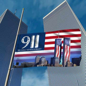 Discover 911 Grommet Flag We Will Never Forget 911 Patriot Day