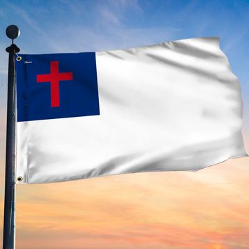 Discover Christian Flag Grommet Flag – A Symbol of Faith and Devotion 🕊️