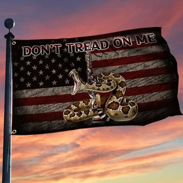 Discover American Grommet Flag Don't Tread On Me Patriotic Flag