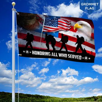 Discover Veteran Grommet Flag Honoring All Who Served