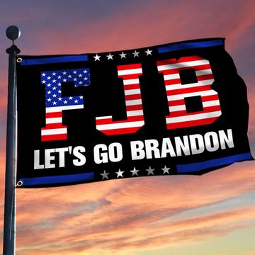 Discover FJB Let’s Go Brandon Grommet Flag