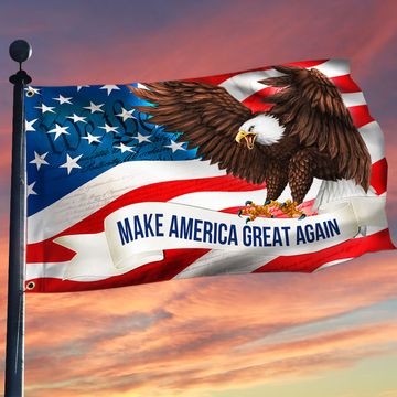 Discover Make America Great Again America Patriot Grommet Flag