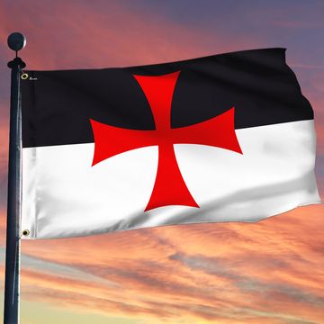 Discover Christian Crusader Flag Knights Templar Grommet Flag