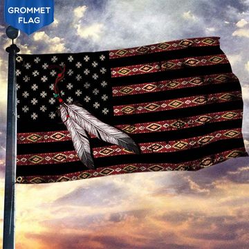Discover Native American Pride Grommet Flag