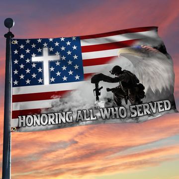 Discover Veteran American Grommet Flag Honoring All Who Served BNT603GFv1