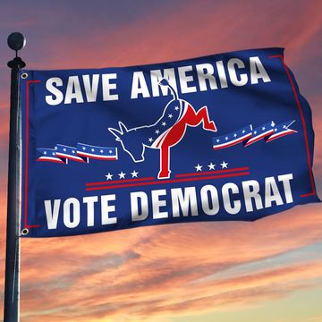 Discover Biden Grommet Flag Save America Vote Democrat