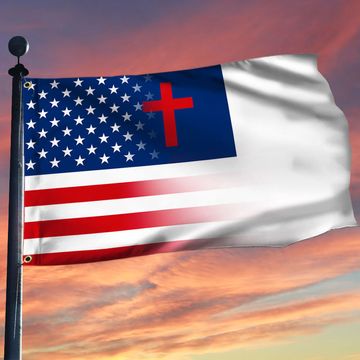 Discover Christian Flag American Christian Grommet Flag