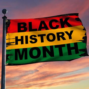 Discover Black History Month Grommet Flag