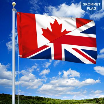 Discover Canadian British Flag