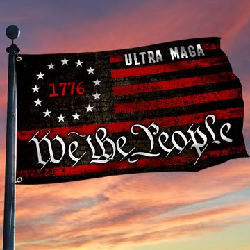 Discover Ultra MAGA Grommet Flag We The People Betsy Ross 1776 QNK852GFv2
