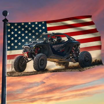Discover RZR American Grommet Flag LHA1785GFv3