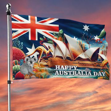 Discover Happy Australia Day, Australian Flag