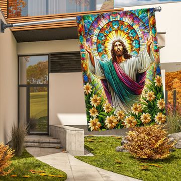 Discover FLAGWIX  He Is Risen Jesus Resurrection Easter Flag