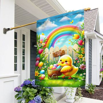 Discover FLAGWIX  Easter Joy Chick Eggs Flag