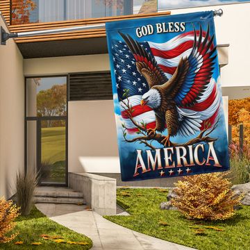 Discover Flagwix American Flag - God Bless America Eagle Independence Day 4th Of july Flag