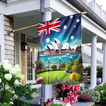 Discover Happy Australia Day Flag