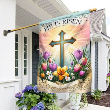 Discover FLAGWIX  Christian Cross Easter Day Flag