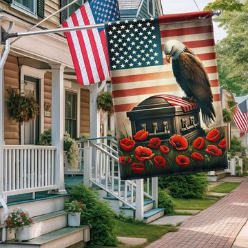 Discover FLAGWIX  Memorial Day Flag Remembrance American Eagle Honoring All Who Served