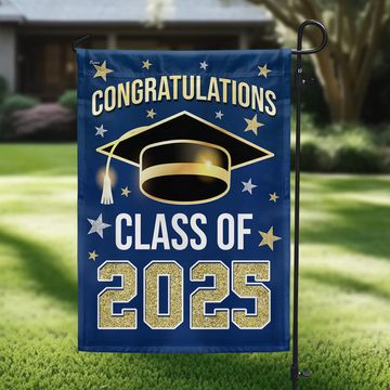 Discover Congratulations Graduate Class of 2025 Senior 2025 Flag