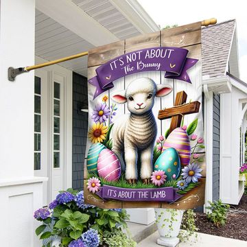 Discover FLAGWIX  Easter Flag It's Not About The Bunny It's About The Lamb