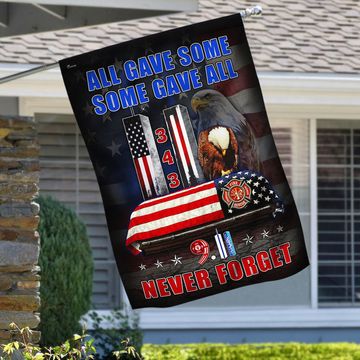 Discover 911 Flag Never Forget All Gave Some Some Gave All