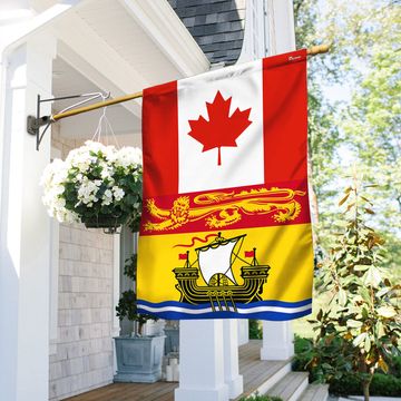 Discover FLAGWIX  Canada And  New Brunswick Flag
