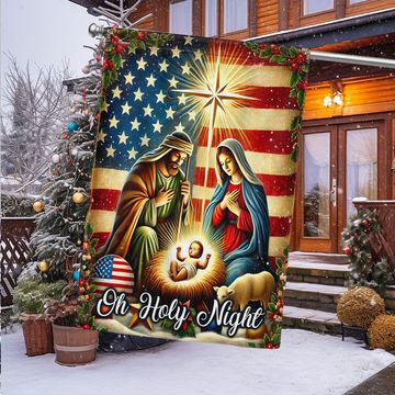 Discover Nativity Scene Nativity Of Jesus Holy Family Christmas American Flag