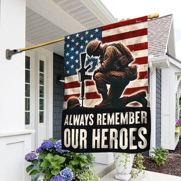 Discover Veterans Day Always Remember Our Heroes Flag