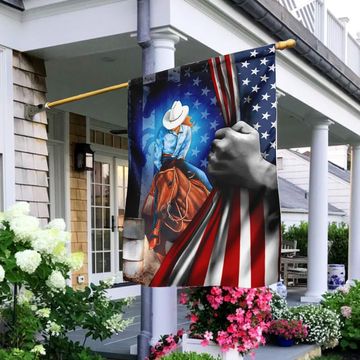Discover Barrel Racing Flag