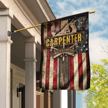 Discover Proud Carpenter Flag
